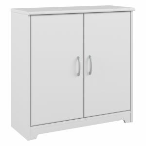 Bush Furniture - Cabot 2 Door Low Storage in White - WC31998