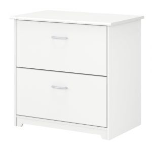 Bush Furniture - Cabot 2 Drawer Lateral File Cabinet in White - WC31980