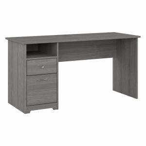 Bush Furniture - Cabot 60W Computer Desk with Drawers in Modern Gray - WC31360