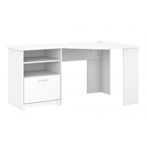 Bush Furniture - Cabot 60W Corner Desk in White - WC31915K