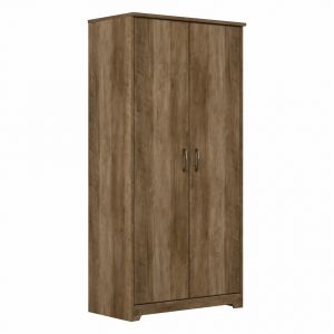 Bush Furniture - Cabot Tall Kitchen Pantry Cabinet with Doors in Reclaimed Pine - WC31599-Z