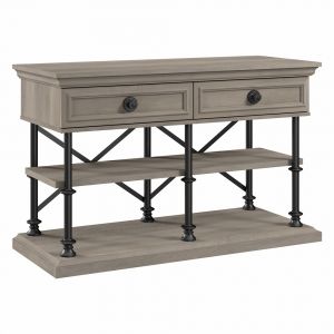 Bush Furniture - Coliseum Designer Console Table in Driftwood Gray - CST148DG-03