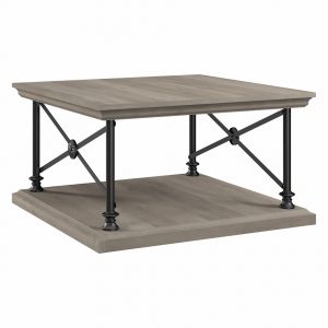Bush Furniture - Coliseum Square Coffee Table in Driftwood Gray - CST136DG-03