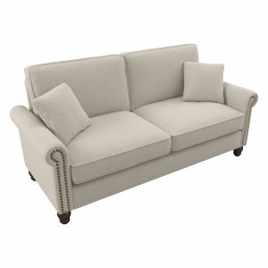 Bush Furniture - Coventry 73W Sofa in Cream Herringbone - CVJ73BCRH-03K