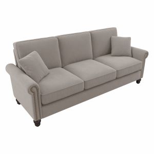 Bush Furniture - Coventry 85W Sofa in Beige Herringbone - CVJ85BBGH-03K