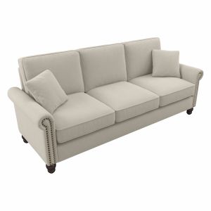 Bush Furniture - Coventry 85W Sofa in Cream Herringbone - CVJ85BCRH-03K
