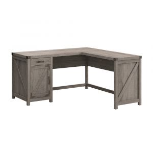Bush Furniture - Cottage Grove 60W L Desk in Restored Gray - CGD160RTG-03