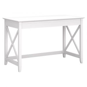 Bush Furniture - Key West 48W Writing Desk in Pure White Oak - KWD148WT-03