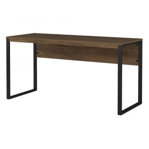 Bush Furniture - Latitude 60W Writing Desk in Rustic Brown Embossed - LAD160RB-03