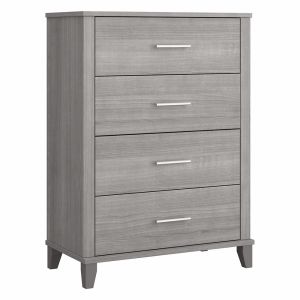 Bush Furniture - Somerset Chest of Drawers in Platinum Gray - STS132PG
