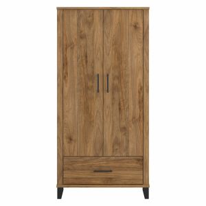 Bush Furniture - Somerset Large Armoire Cabinet in Fresh Walnut - STS166FWK