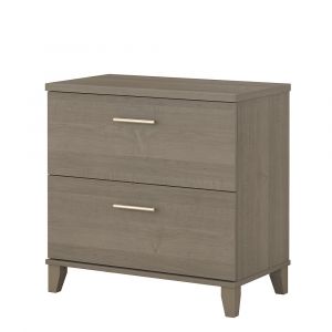 Bush Furniture - Somerset Lateral File Cabinet in Ash Gray - WC81680
