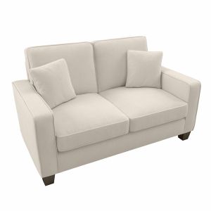 Bush Furniture - Stockton 61W Loveseat in Cream Herringbone - SNJ61SCRH-03K