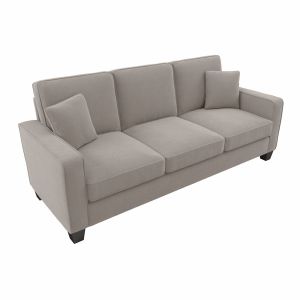Bush Furniture - Stockton 85W Sofa in Beige Herringbone - SNJ85SBGH-03K