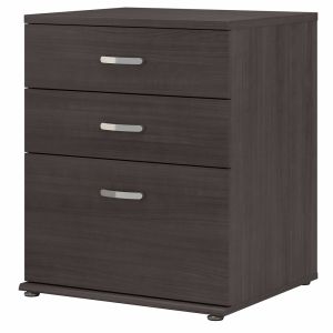Bush Furniture - Universal Garage Storage Cabinet with Drawers in Storm Gray - GAS328SG-Z