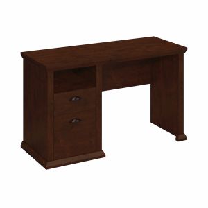 Bush Furniture - Yorktown 50W Home Office Desk with Storage in Antique Cherry - WC40323-03
