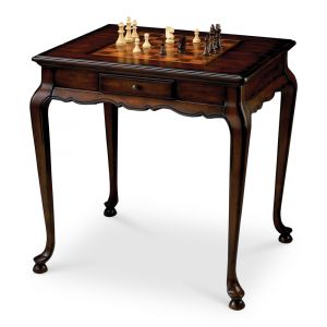 Butler Specialty Company - Bannockburn 29 in. W Rectangular Wood Game Table, Dark Brown - 1694024