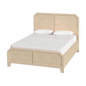 Butler Specialty Company - Bar Harbor - Bar Harbor Queen Raffia Panel Bed, Natural - 5706362