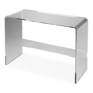 Butler Specialty Company - Crystal Clear - Crystal 38 in. W Rectangular Acrylic Console Table, Clear - 3399140