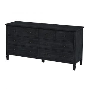 Butler Specialty Company - Flagstaff 64 in. W 8 Drawer Wood Dresser, Black - 5730432