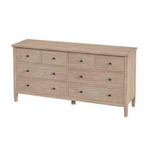 Butler Specialty Company - Flagstaff 64 in. W 8-Drawer Wood Dresser, Natural - 5730449