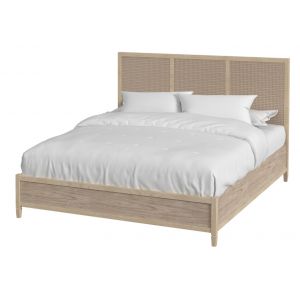 Butler Specialty Company - Flagstaff Cane King Panel Bed, Natural - 5748449