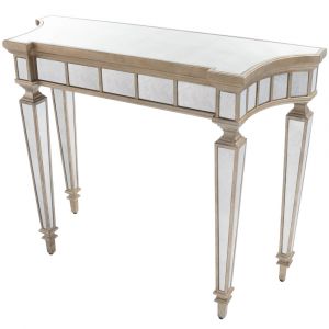 Butler Specialty Company - Garbo 40 in. W Rectangular Mirrored Console Table, Silver - 1251146