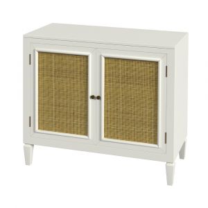 Butler Specialty Company - Hyannis 40 in. W Rectangular Wood 2 Door Accent Console Storage Cabinet, White - 9360304