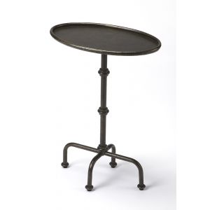 Butler Specialty Company - Kira Metal Pedestal Table, Gray - 4002025