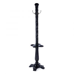 Butler Specialty Company - Heritage - Laird 70 in. H Wood Free-Standing Coat Rack With Umbrella Holder, Black - 971111