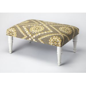 Butler Specialty Company - Lucinda Upholstered Cocktail Ottoman, Multi-Color - 3957288