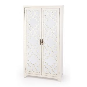 Butler Specialty Company - Morjanna 76.5 in. H x 36 in. W Wood Tall Armoire, White - 4356288