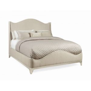 Caracole - Avondale Brushed Tweed Upholstered Bed - King - C023-417-121