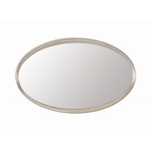 Caracole - Avondale Silver Leaf Oval Mirror - C023-417-041