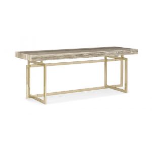 Caracole - Classic 4 Ever A Classic - Grey Stone Top Console Table - CLA-016-452