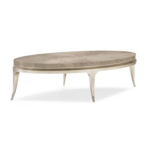 Caracole - Classic Front And Center - Oval Cocktail Table - CLA-417-4012