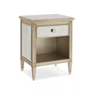 Caracole - Classic You'Re A Beauty - Nightstand with Open Storage - CLA-016-068