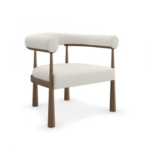 Caracole - Modern Resort Bali Chair, White and Brown - M150-023-131-B