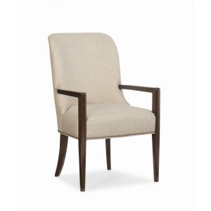 Caracole - Modern Streamline Upholstered Arm Chair - M022-417-271