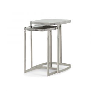 Century Furniture - Bohdi Nesting Tables - Polished Nickel - SF6089