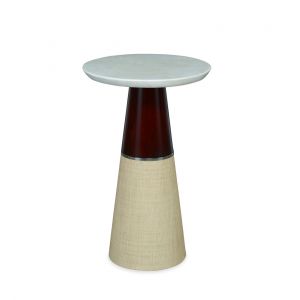 Century Furniture - Curate White Bria Spot Table - White - CT6051-WH