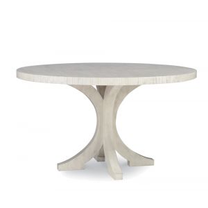 Century Furniture - Curate Peninsula Carlyle Oak Round Dining Table-Peninsula - CT1001-PN-OAK