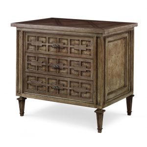 Century Furniture - Casa Bella - Three Drawer Nightstand (Sierra) - C5B-224