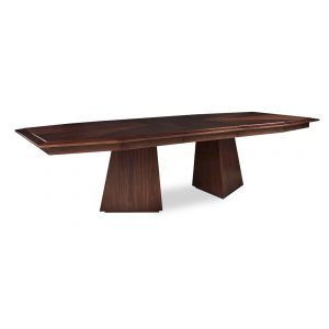 Century Furniture - Compositions Brown Compositions Dining Table - C9H-301