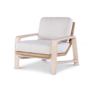 Century Furniture - Curate Light white wash, Flax Brisa Lounge Chair - CT6112