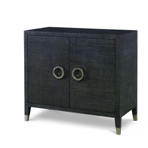 Century Furniture - Curate - Charleston 2 Door Chest-Black - CT5022-BK