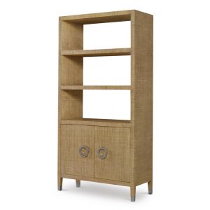 Century Furniture - Curate - Charleston Bookcase-Sand - CT5018-SD