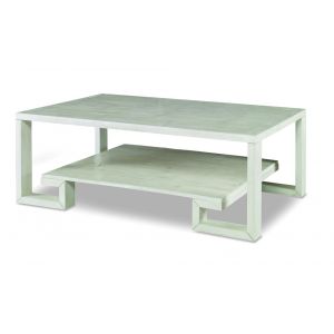 Century Furniture - Curate - Greek Key Cocktail Table-Peninsula - CT1003-PN