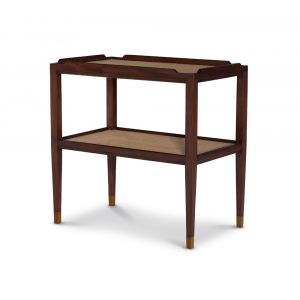 Century Furniture - Curate Medium-to-darkbrown Honu Tray Table - CT6055