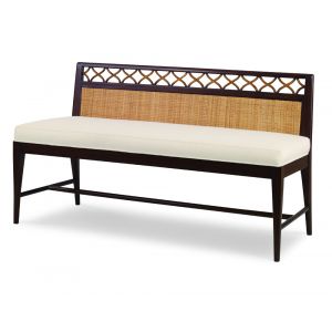Century Furniture - Curate - Sadie Bench-Flax - CT2020-SD-FL